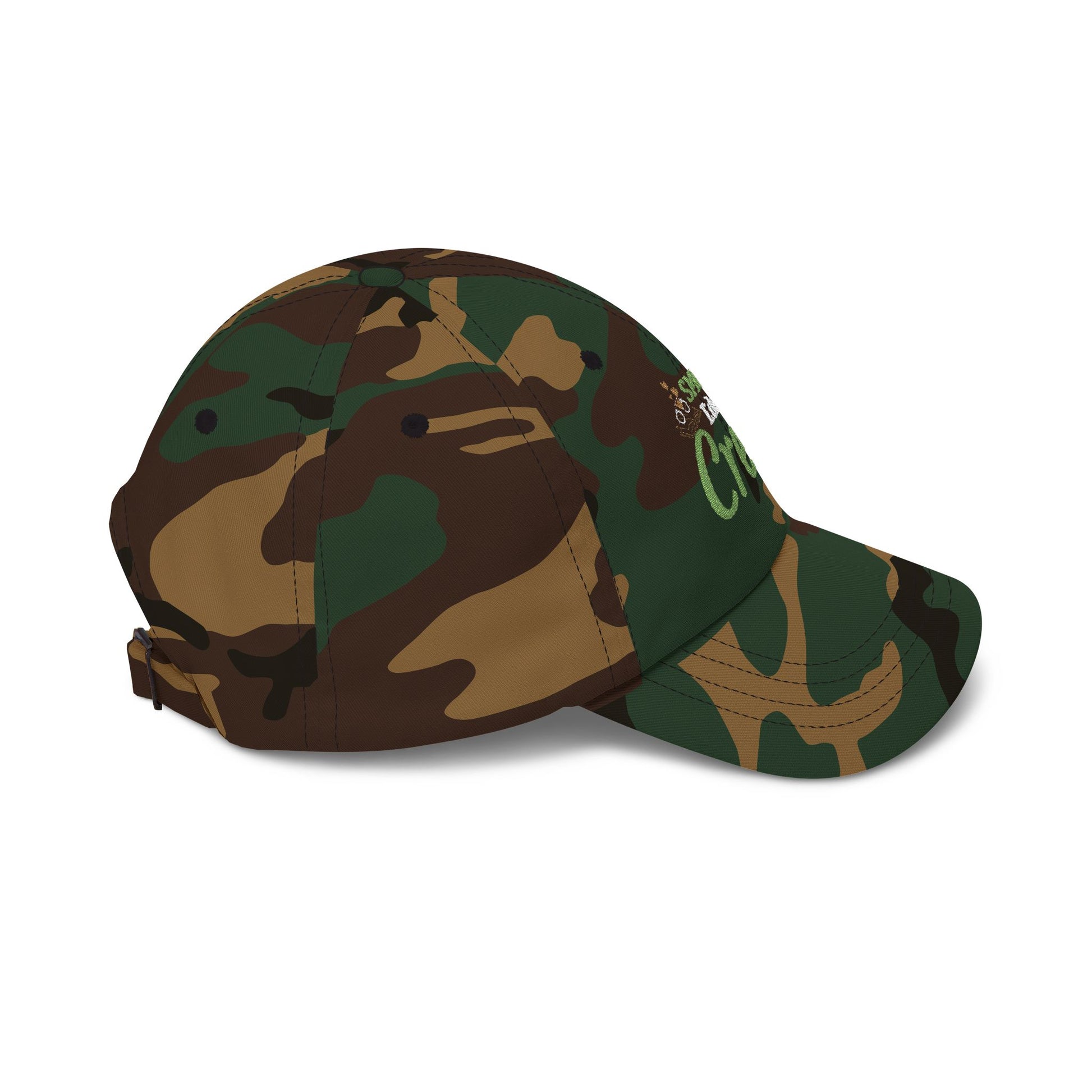 Smut Education Crew Cap | Camo Cap, Embroidered Adjustable Baseball Hat