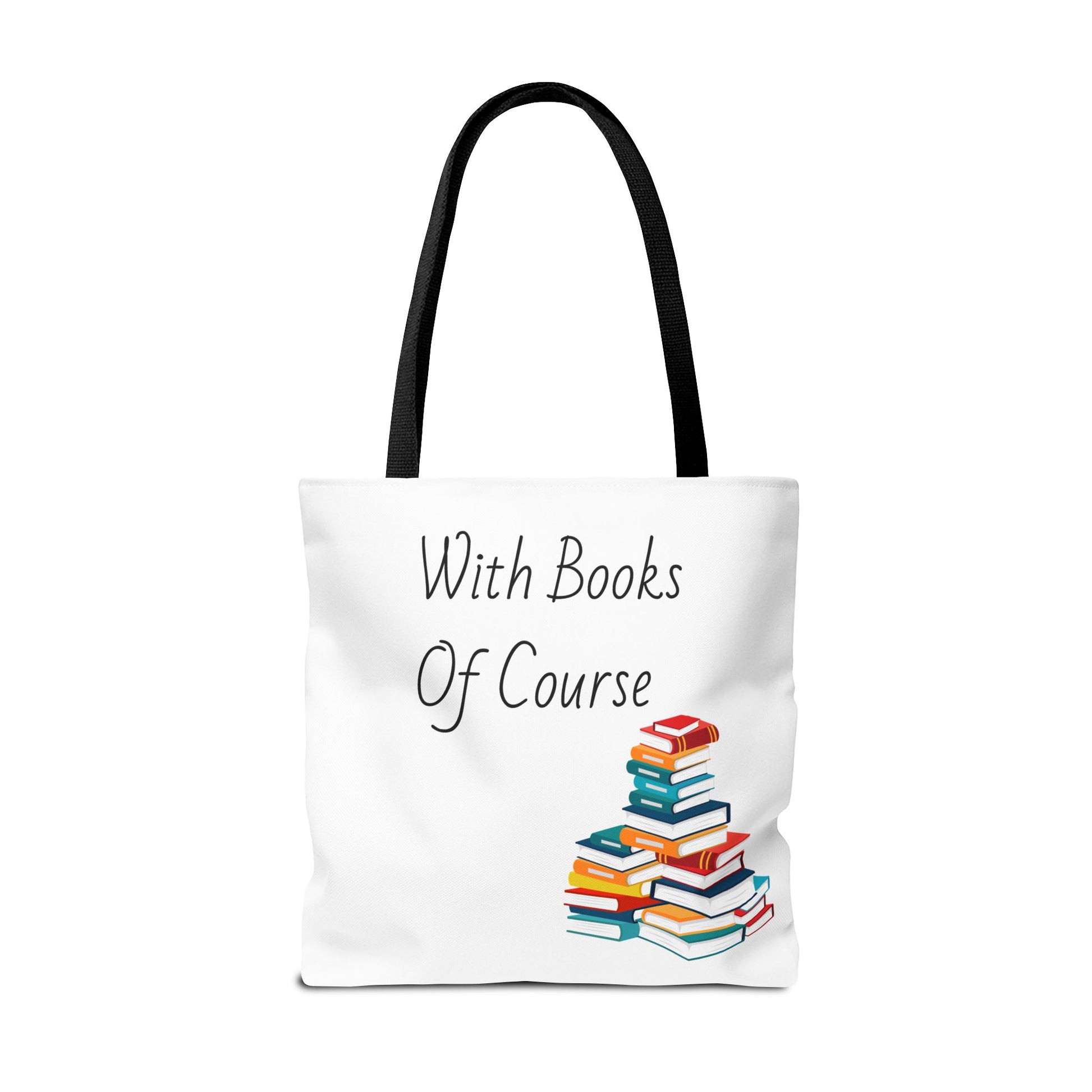 Whimsical Tote Bag Fill Me Up, Books Lover Gift, Cute Canvas Tote