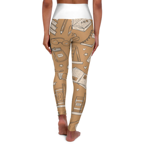 Bookshelf Yoga Leggings