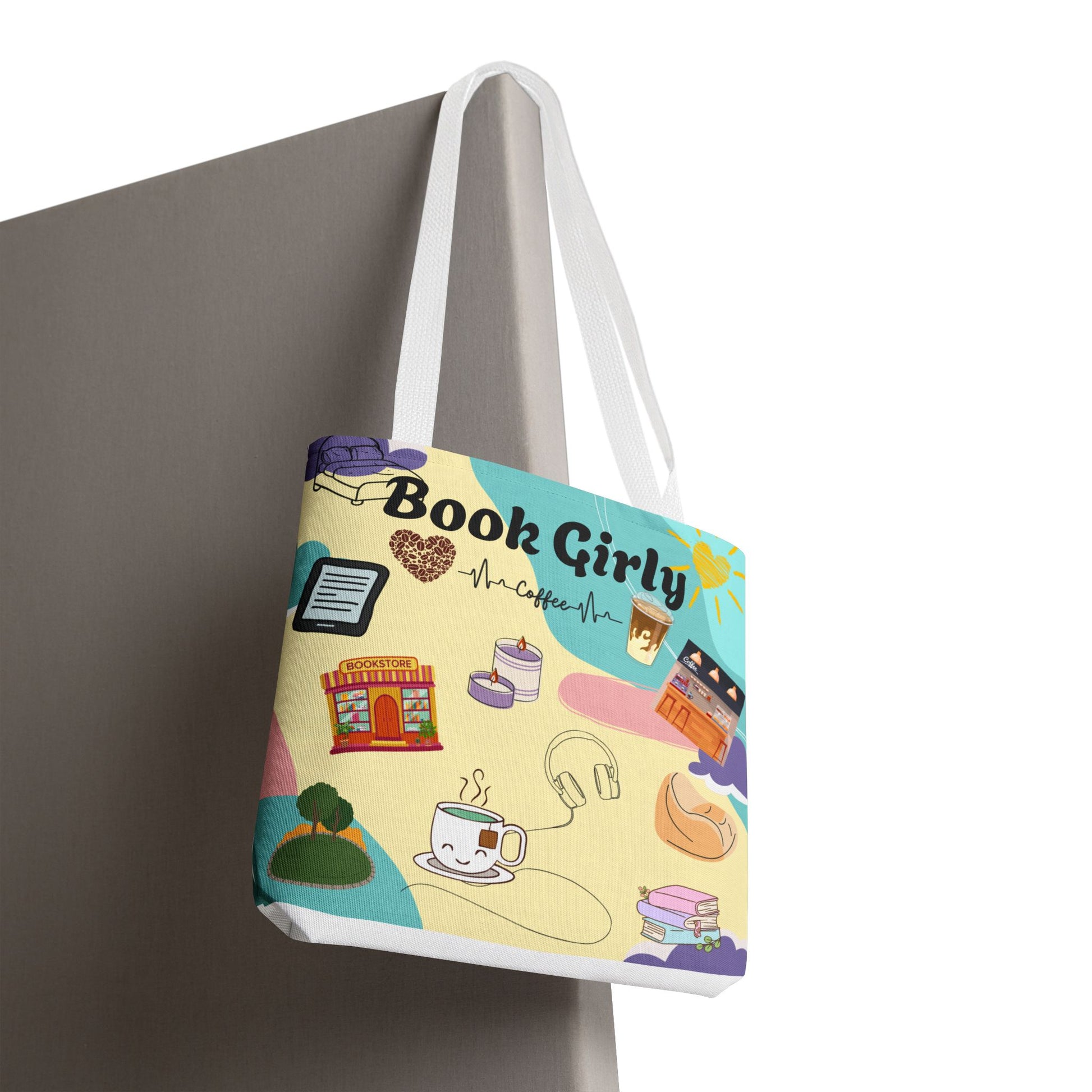 Girly Book Tote Bag