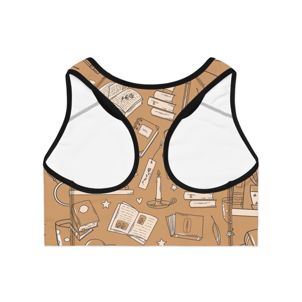 Women's Bookshelf Sports Bra