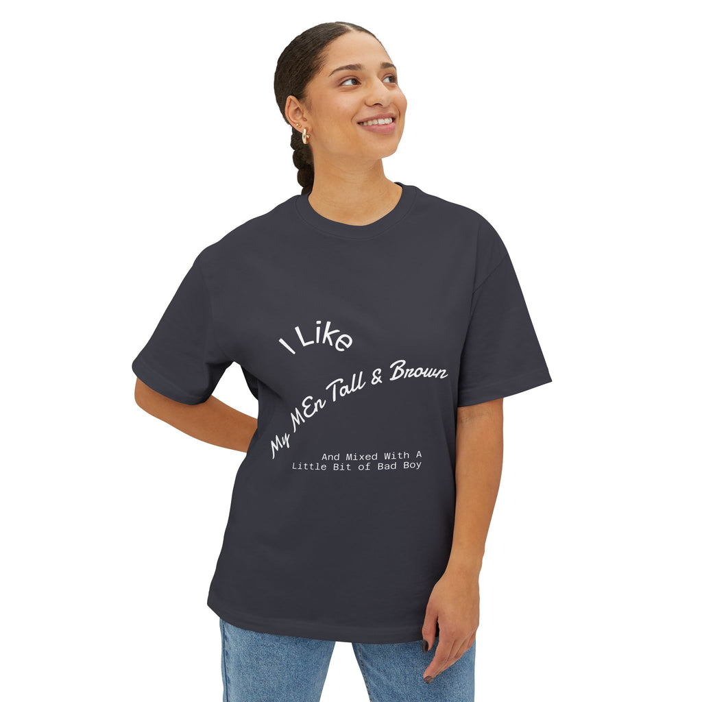 Women's Box Tee - Tall & Brown Bad Boy Bookish Shirt