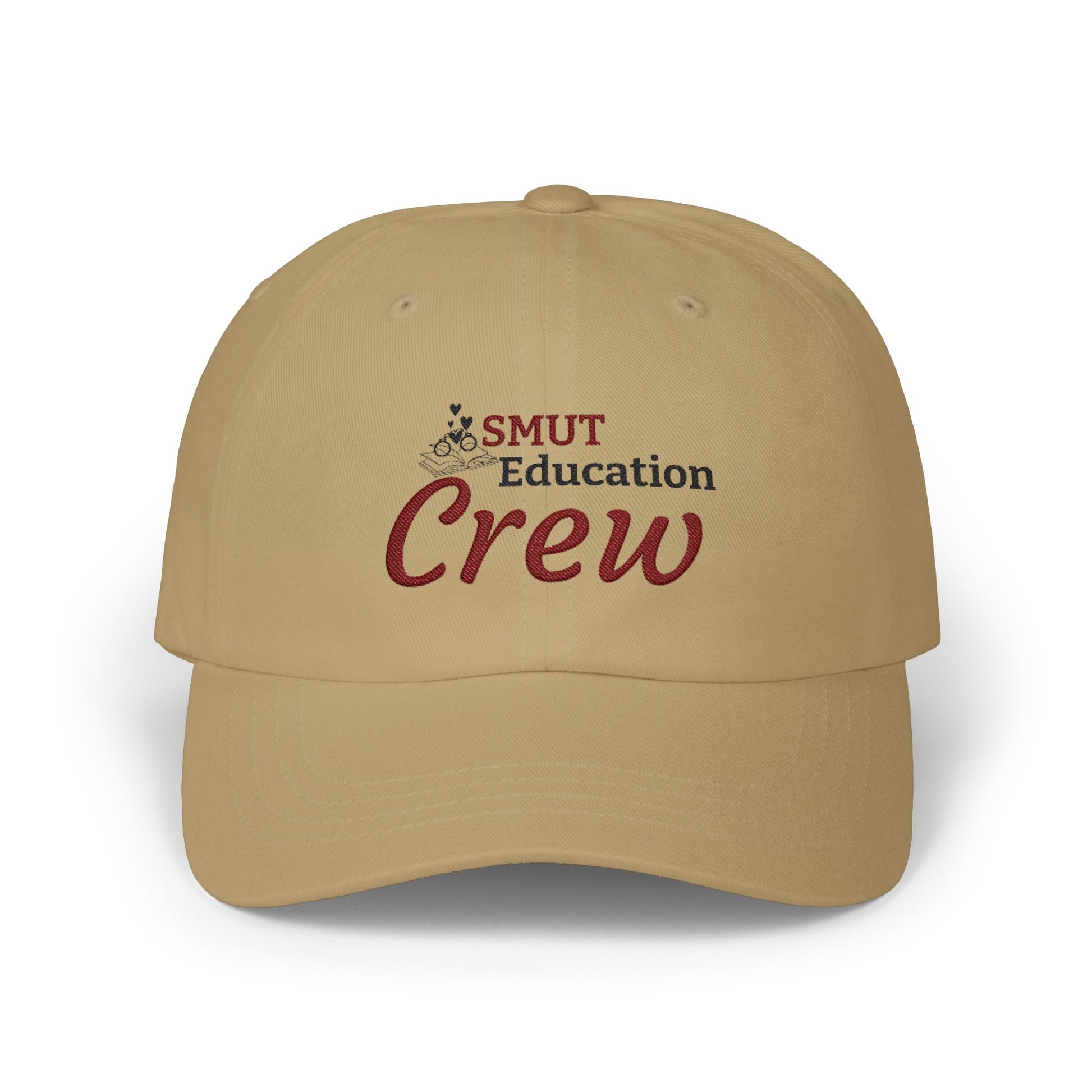 Smut Education Crew Cap | Camo Cap, Embroidered Adjustable Baseball Hat