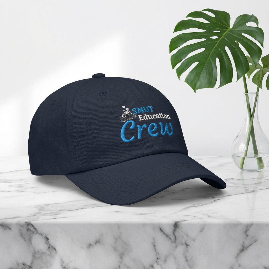 Smut Education Crew Cap | Camo Cap, Embroidered Adjustable Baseball Hat