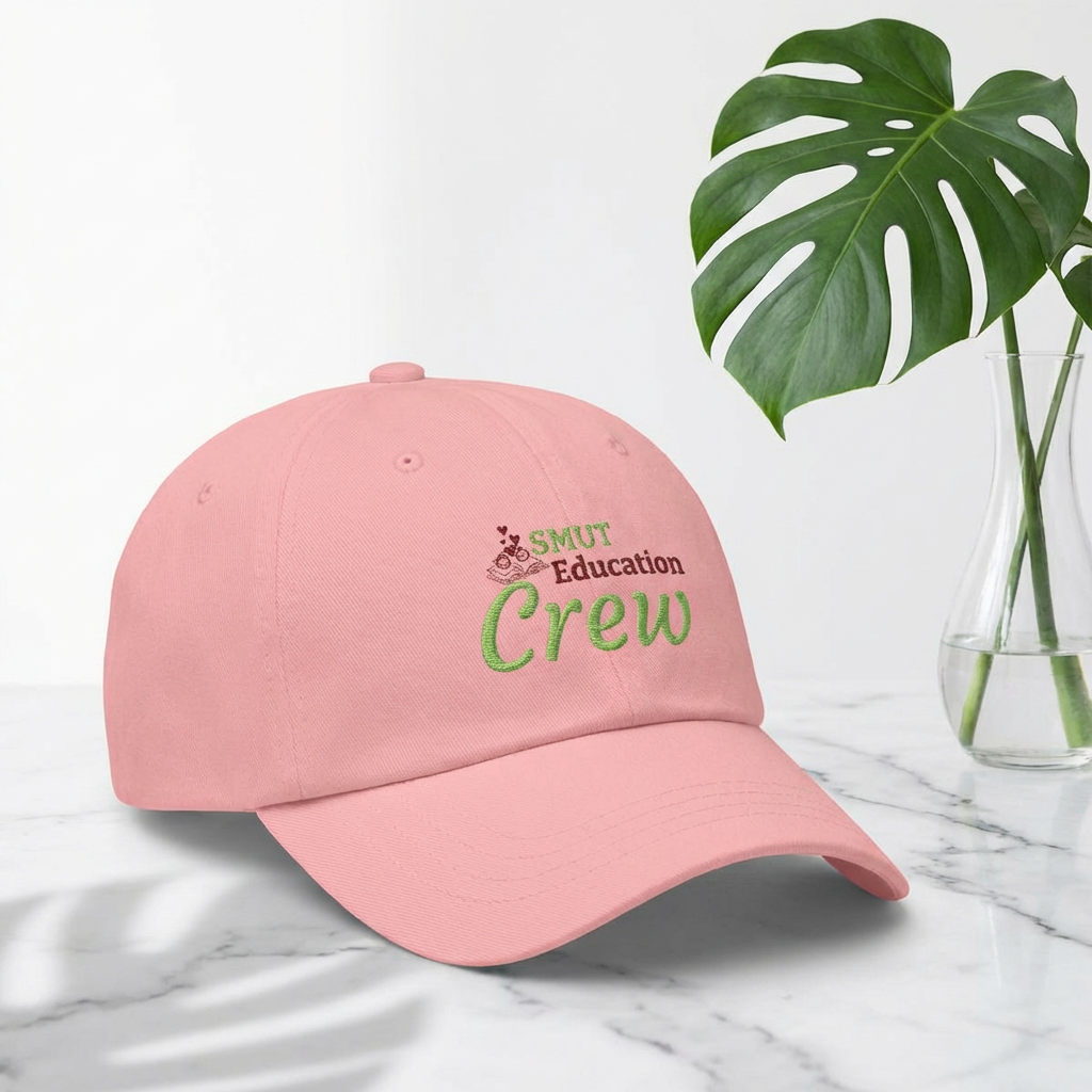 Smut Education Crew Cap | Camo Cap, Embroidered Adjustable Baseball Hat