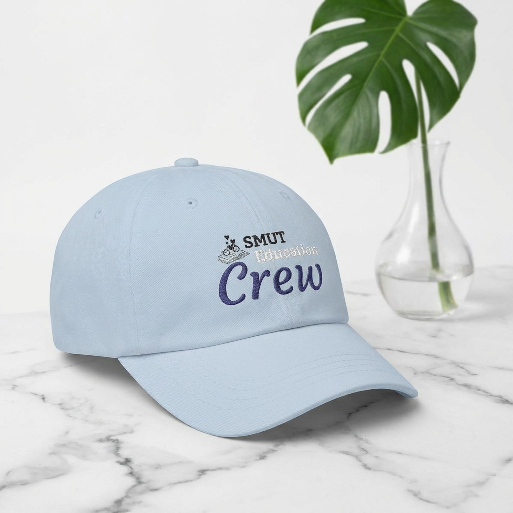 Smut Education Crew Cap | Camo Cap, Embroidered Adjustable Baseball Hat