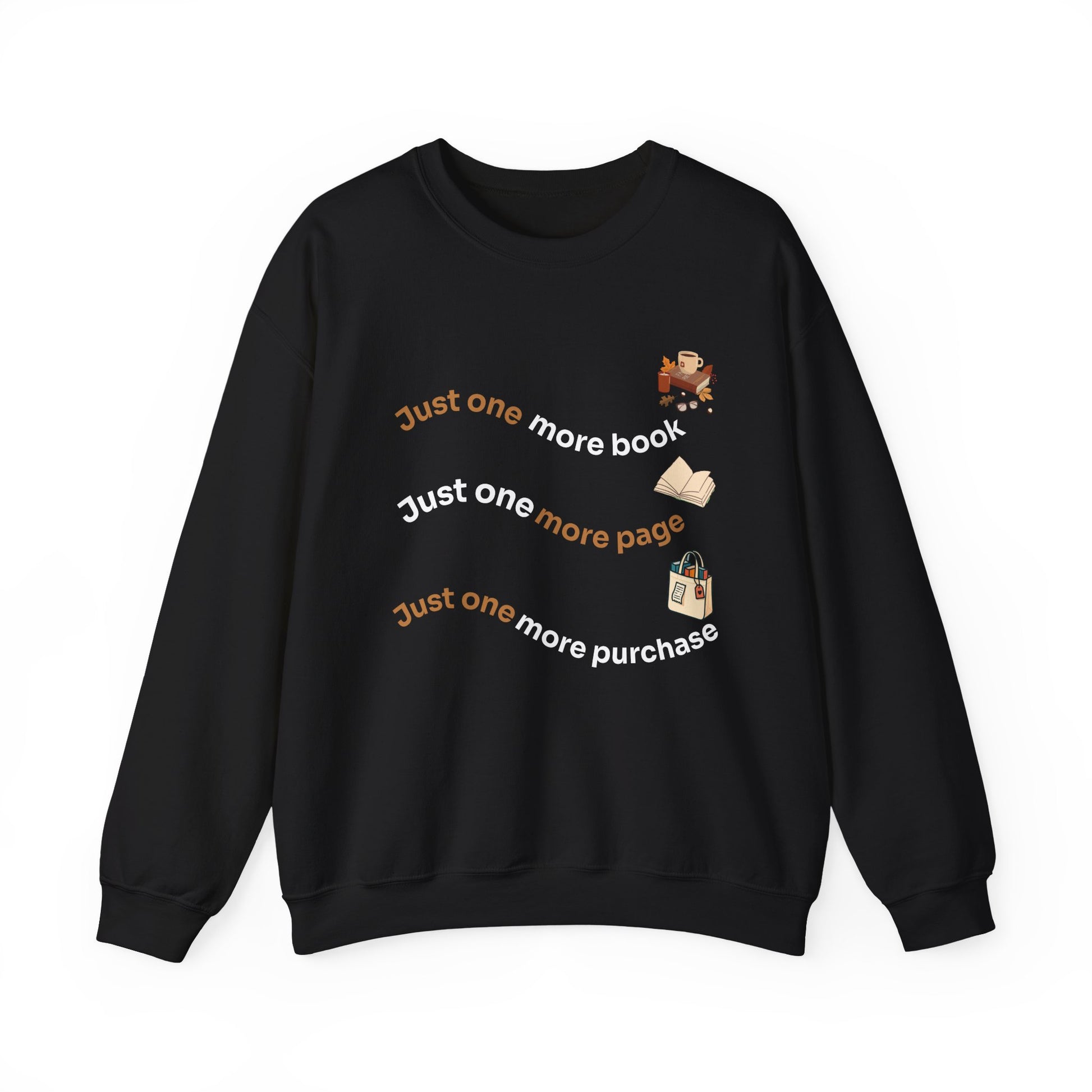 Reading Lover's Crewneck Sweatshirt, Cozy Literary Gift, Bookworm Apparel, Gift for Book Lovers, Cute Sweatshirt for Holidays, Just [...]