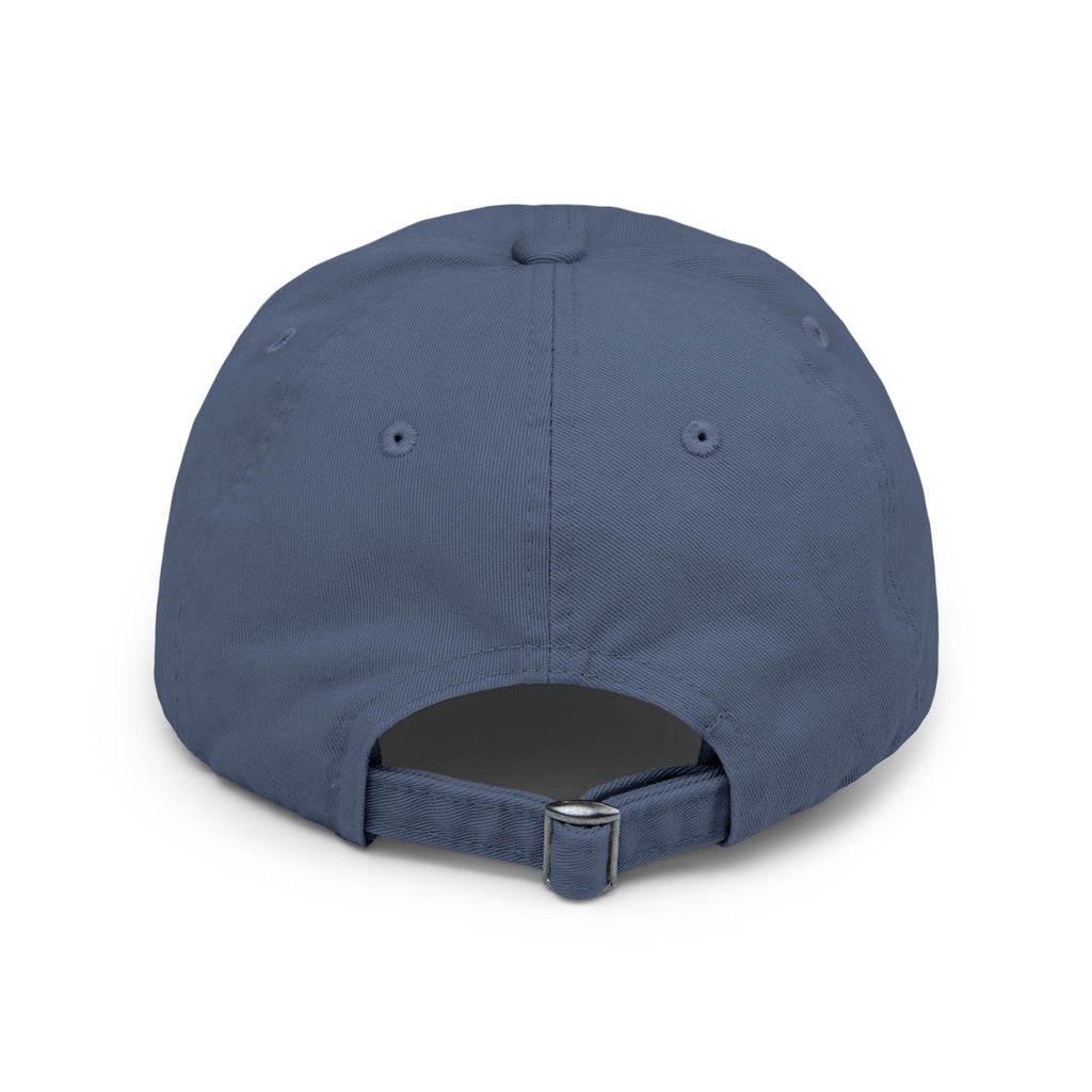 Black & Red 'Smut Education Lover' Distressed Cap — Vintage Style Baseball Hat
