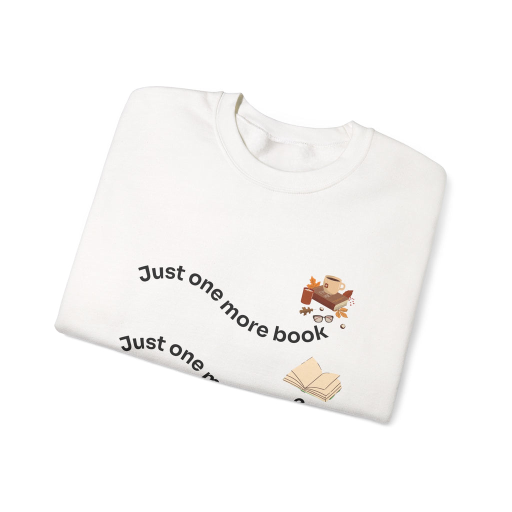 Reading Lover's Crewneck Sweatshirt, Cozy Literary Gift, Bookworm Apparel, Gift for Book Lovers, Cute Sweatshirt for Holidays, Just [...]