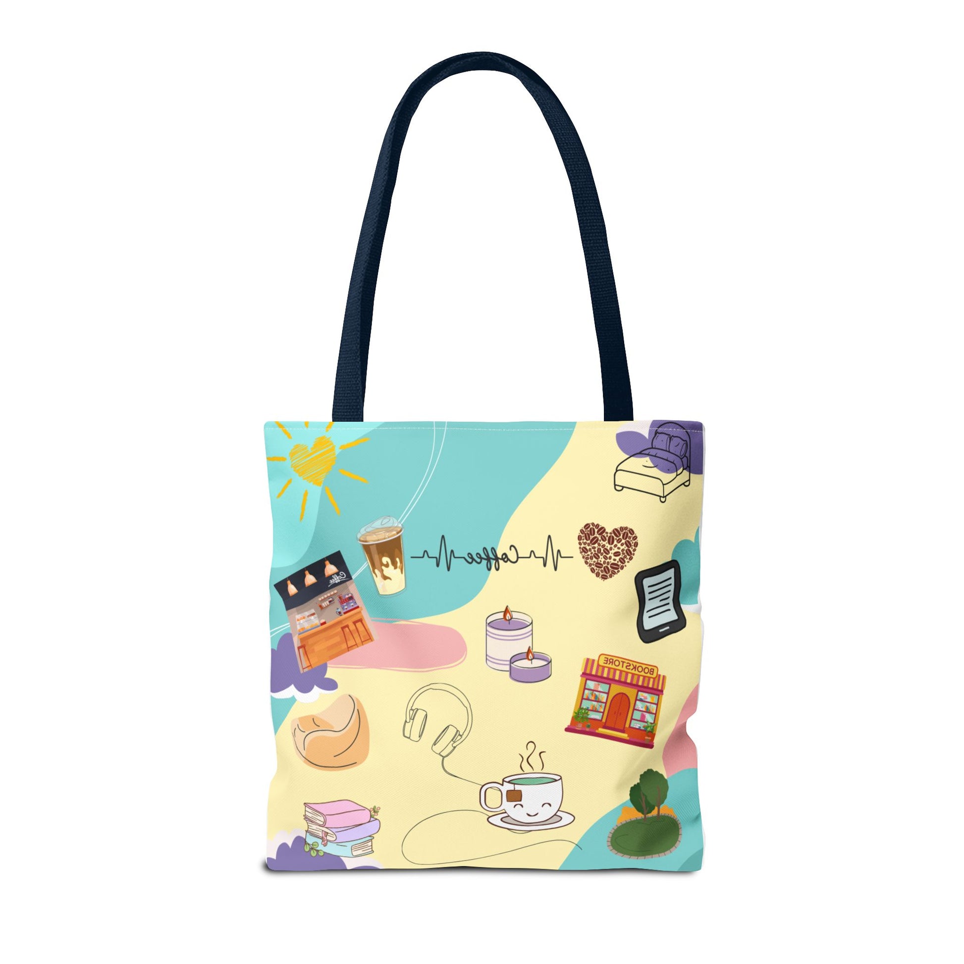 Girly Book Tote Bag