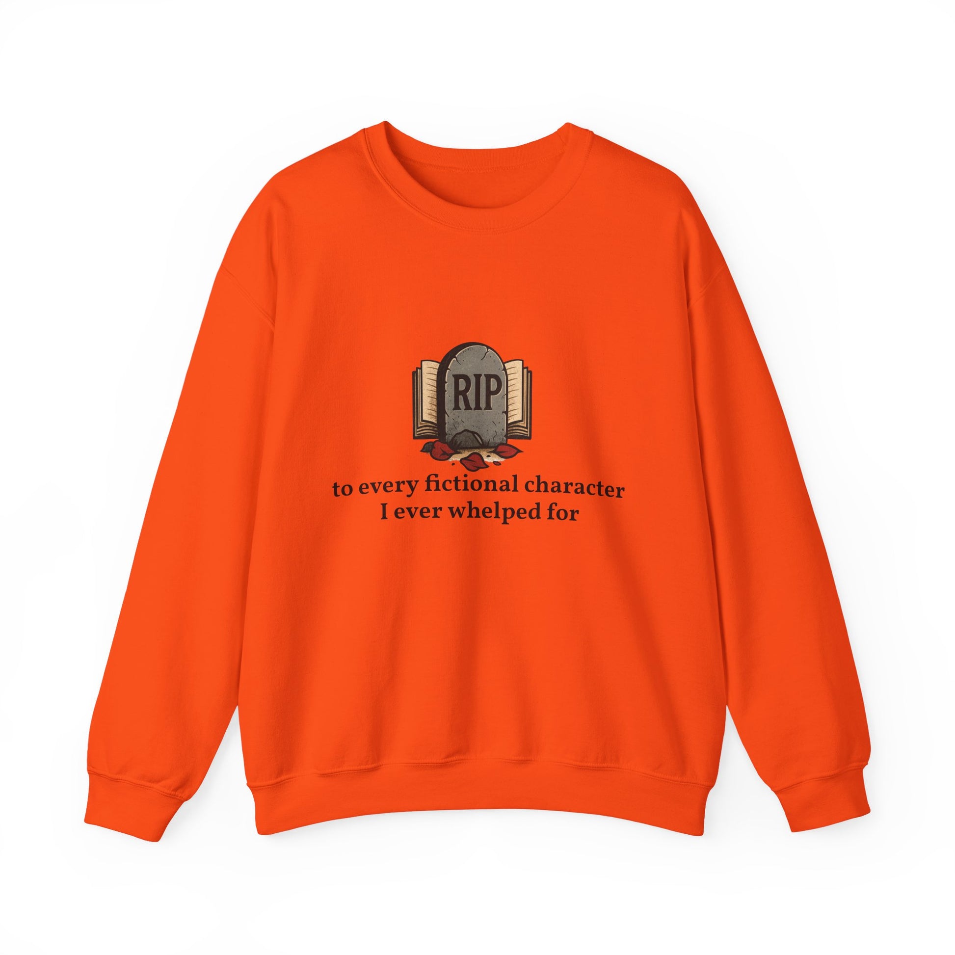Rest in Peace Fictional Characters Sweatshirt, Cozy Crewneck, Unisex Pullover, Perfect Gift for Book Lovers, Writer Apparel, Heartfelt [...]