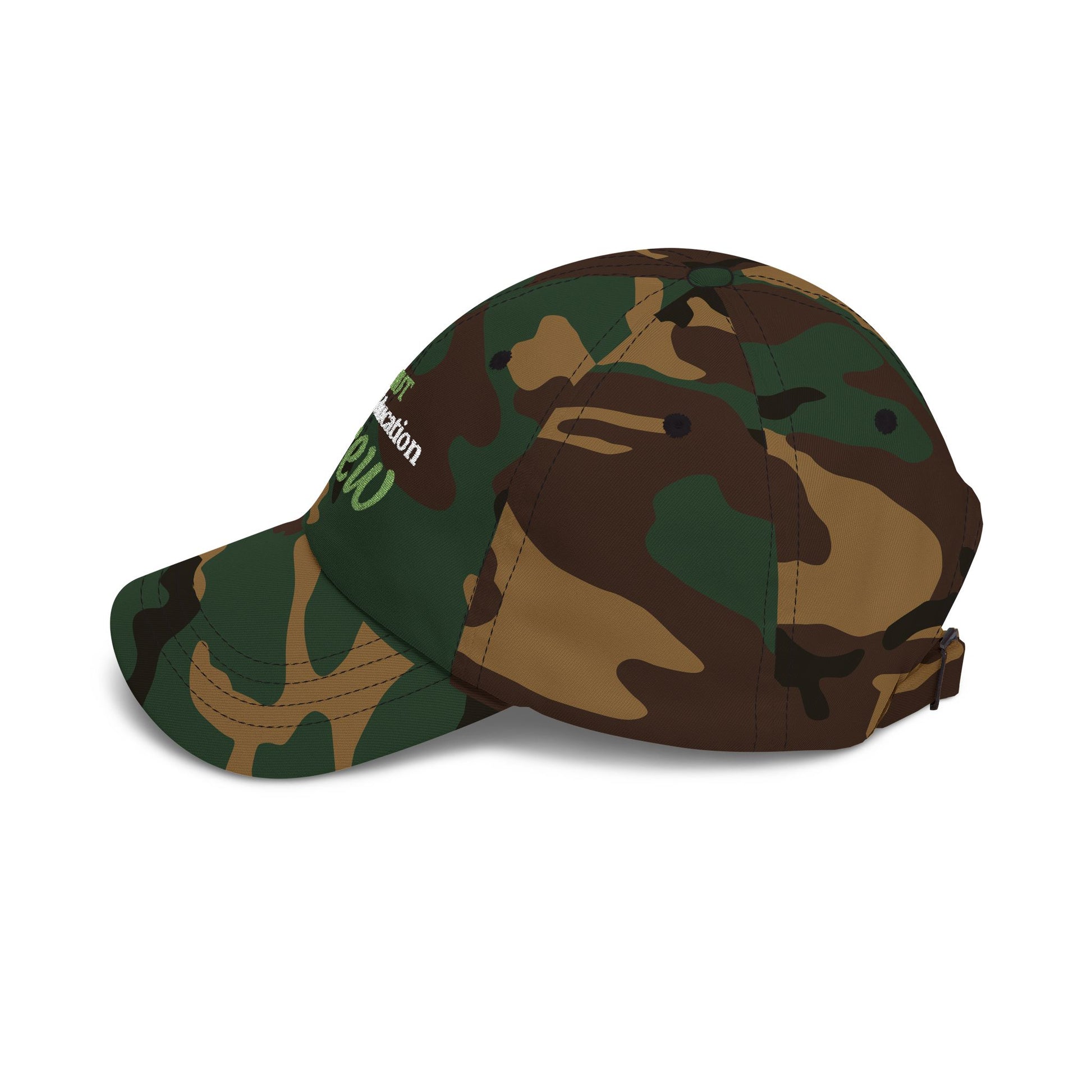 Smut Education Crew Cap | Camo Cap, Embroidered Adjustable Baseball Hat