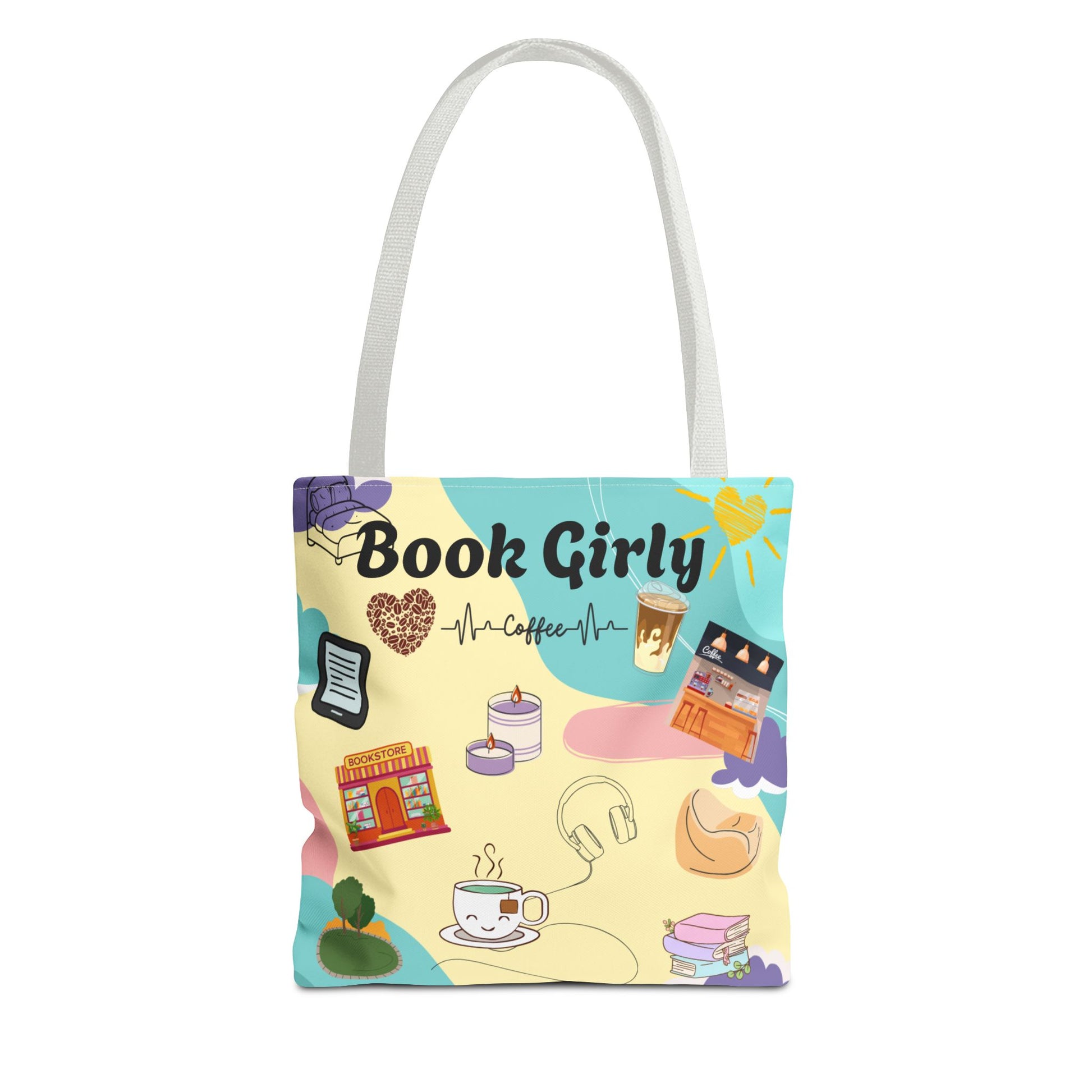 Girly Book Tote Bag