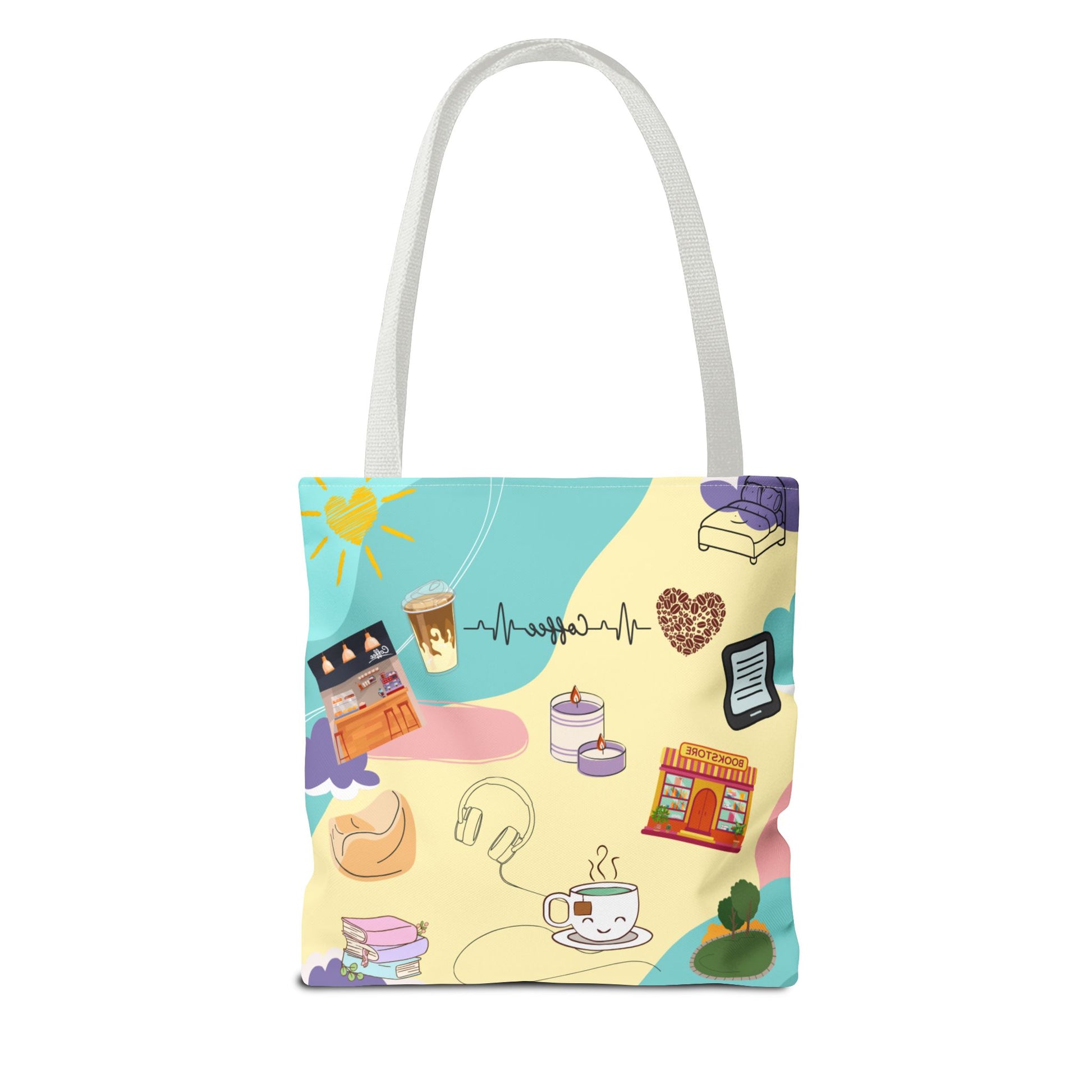 Girly Book Tote Bag