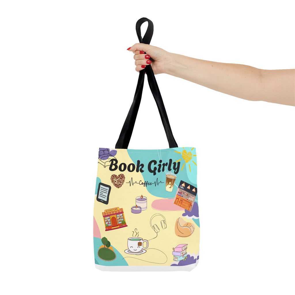 Girly Book Tote Bag