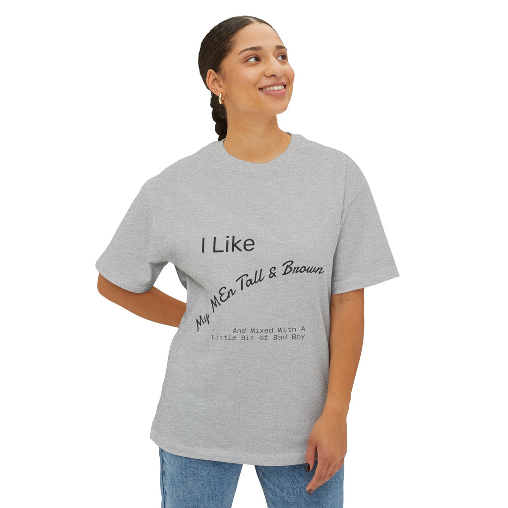 Women's Box Tee - Tall & Brown Bad Boy Bookish Shirt