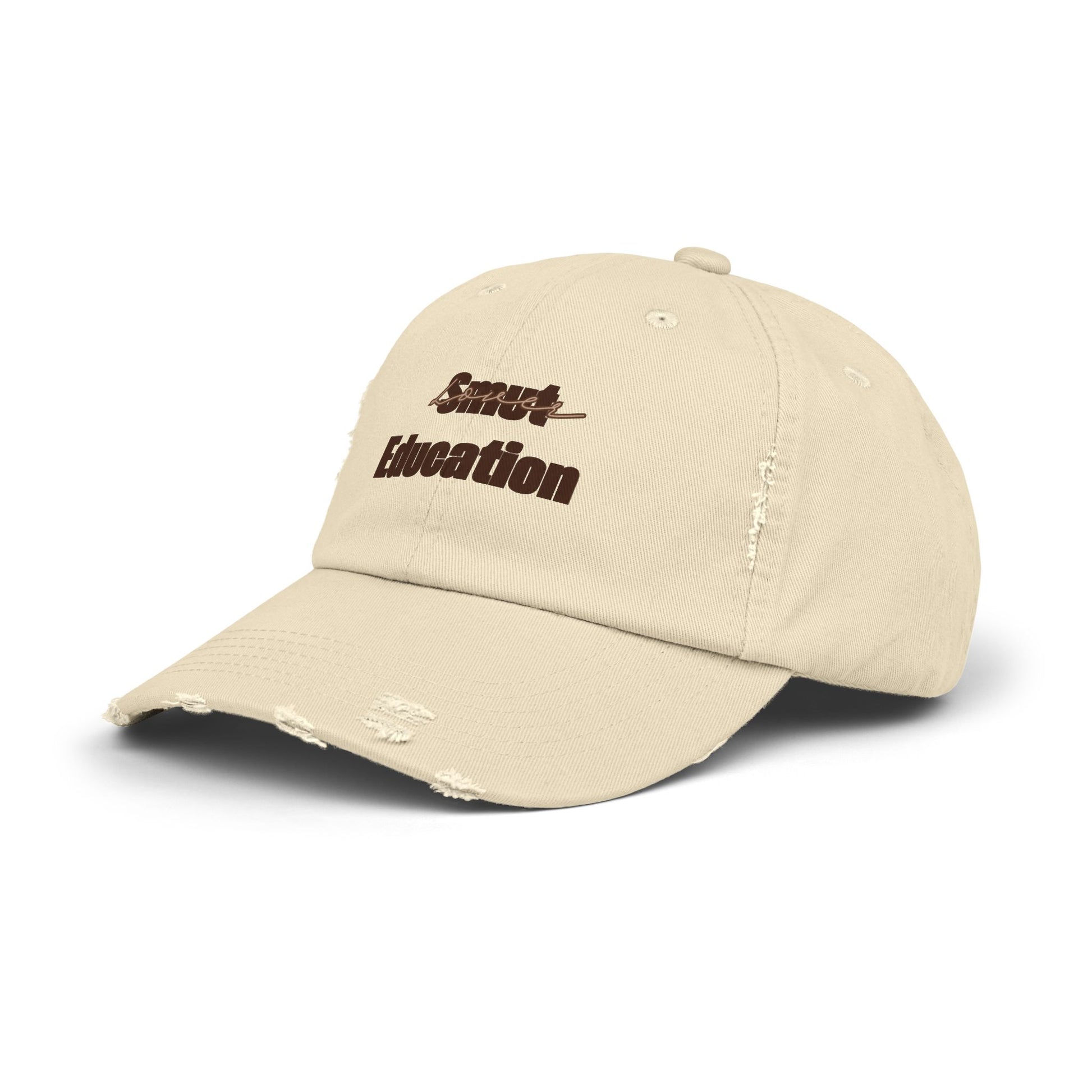 Peanut Butter Baby 'Smut Education Lover' Distressed Cap — Vintage Style Baseball Hat