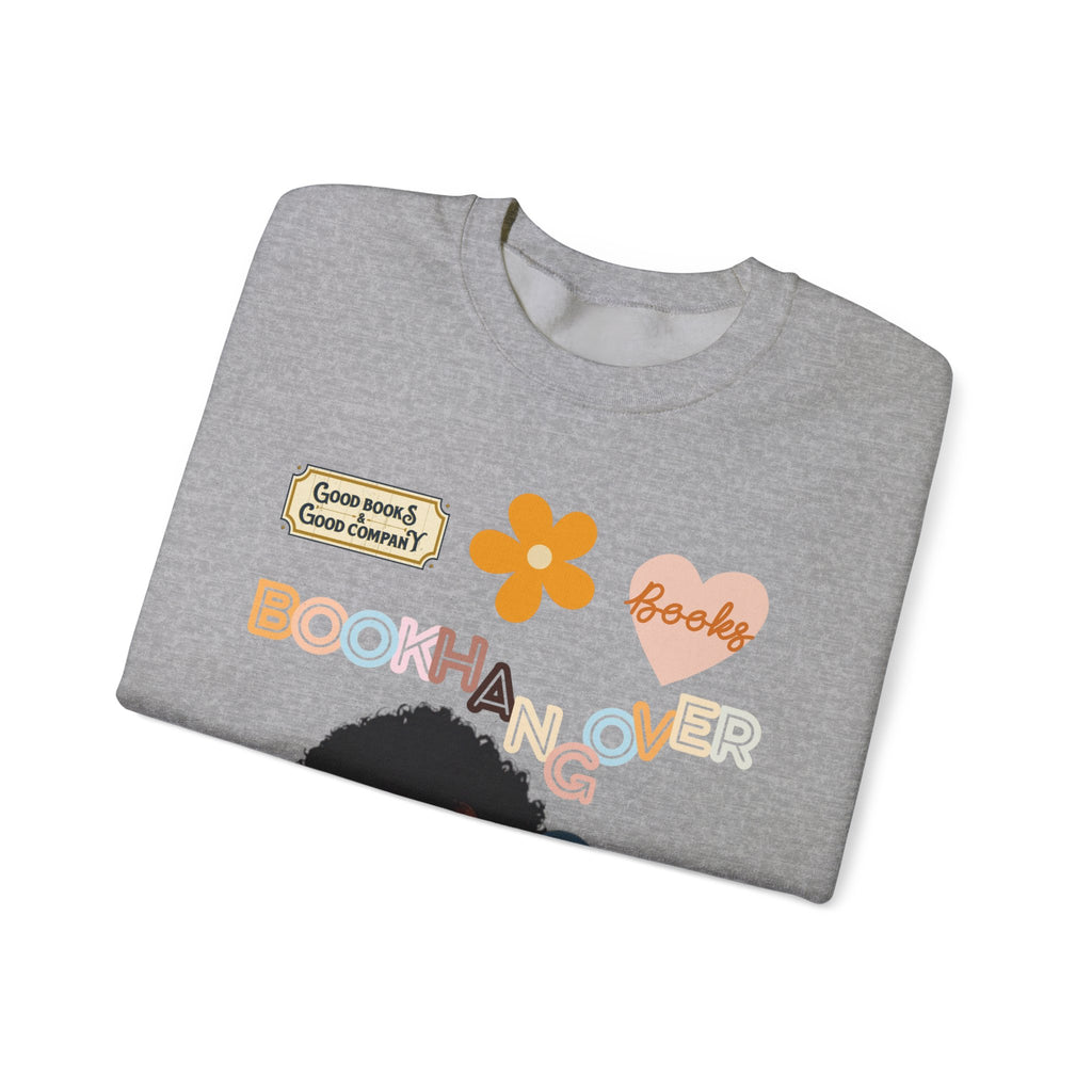 Cozy Book Hangover Sweatshirt, Perfect Gift for Readers, Bookish Decor, Casual Lounge Wear, Autumn Vibes, Seasonal Comfort